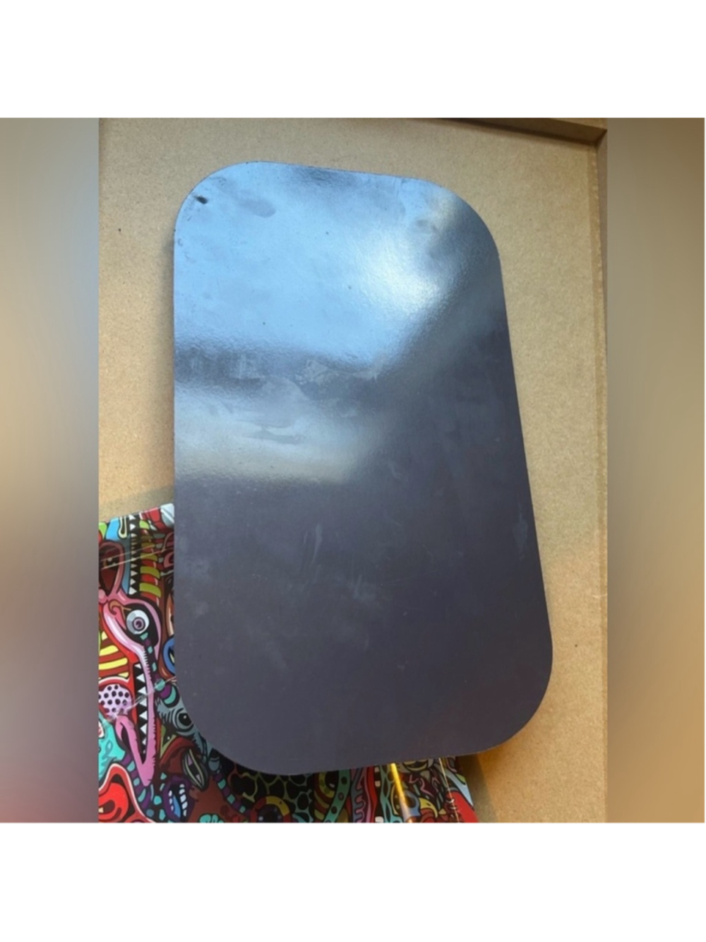 Psychedelic Rolling Tray with Soft Magnetic Lid - Picture 5 of 9